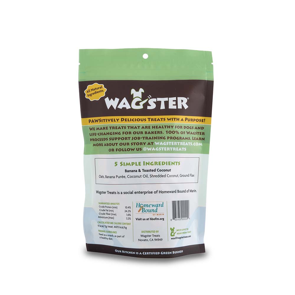 Banana & Toasted Coconut Dog Treats