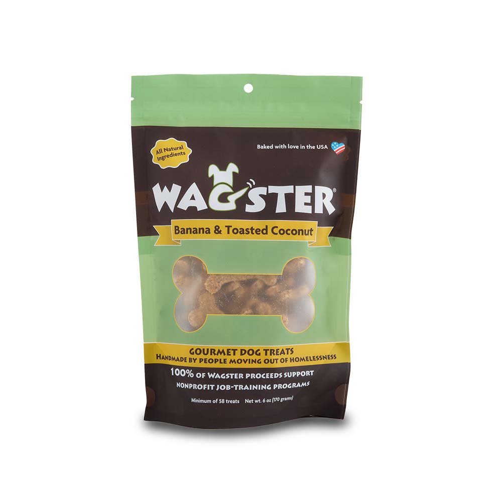 Banana & Toasted Coconut Dog Treats