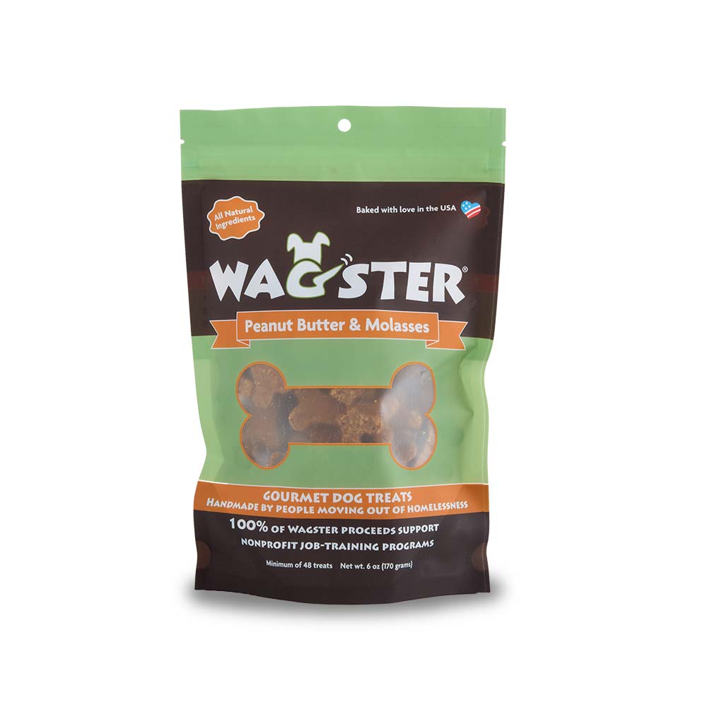 Peanut Butter & Molasses Dog Treats
